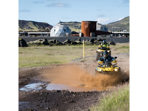 Volcanic Springs ATV Adventure from Reykjavik 3.5HR Off Road Tour