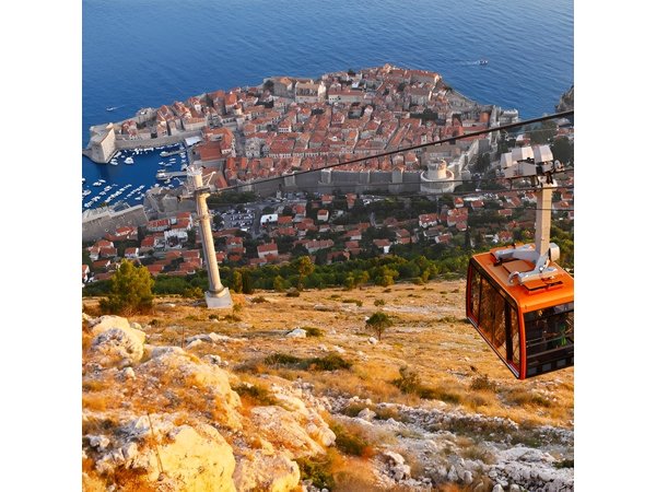 Dubrovnik Shore Excursion: Explore Dubrovnik by Cable Car (ticket included)