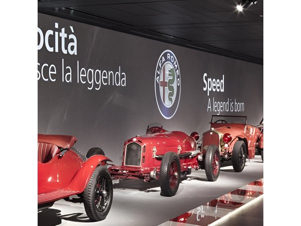 Alfa Romeo Museum, private guided tour from Milan, by car.