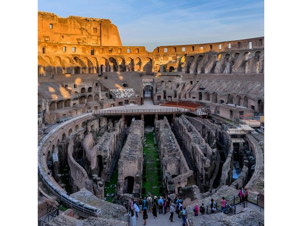 Rome: Colosseum, Forum & Palatine with Arena Access + Audio Guide