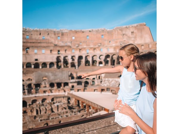 Colosseum and Ancient Rome Private Family Friendly Tour