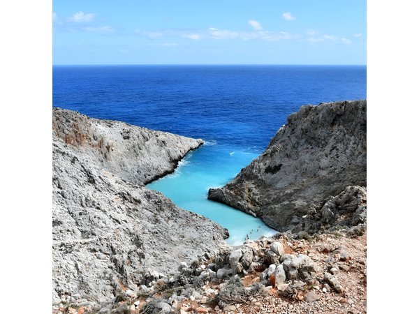 Private Boat Trip Chania Seitan (price per group-up to 9 people)