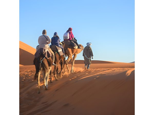From Fes 2Days 1n Desert & back or to Marrakech via Merzouga Dune