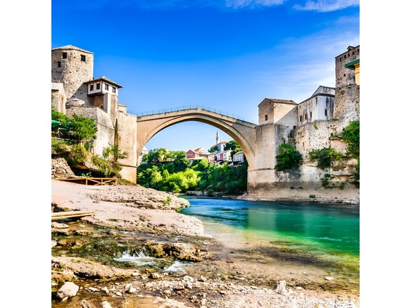 Mostar and Kravica Waterfall Discovery Day Trip from Split or Trogir