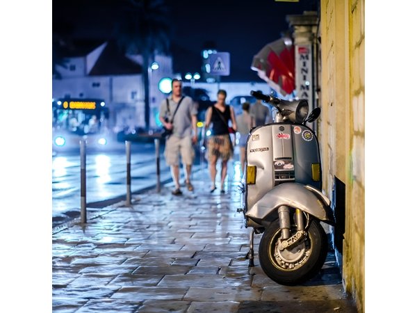 Vespa Tour with driver Rome By Night 3 hours