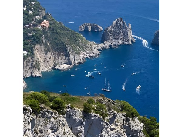 Capri and Blue Grotto Private Tour from Naples or Sorrento