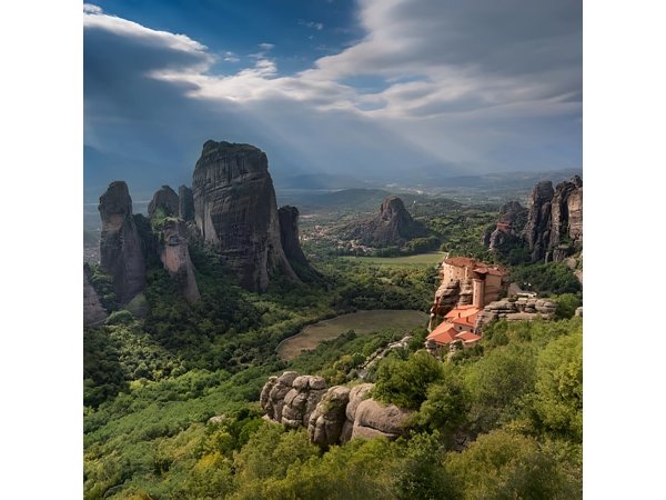 Meteora Full-day Private car trip from Athens