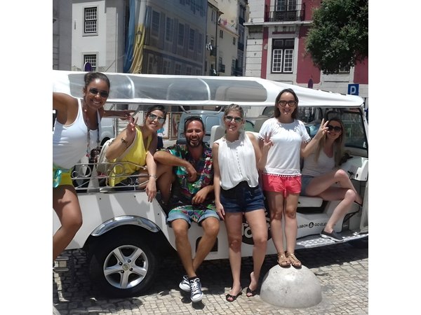 3 hour Private ECO Tuk Tuk Tour of Lisbon with Cherry Liqueur