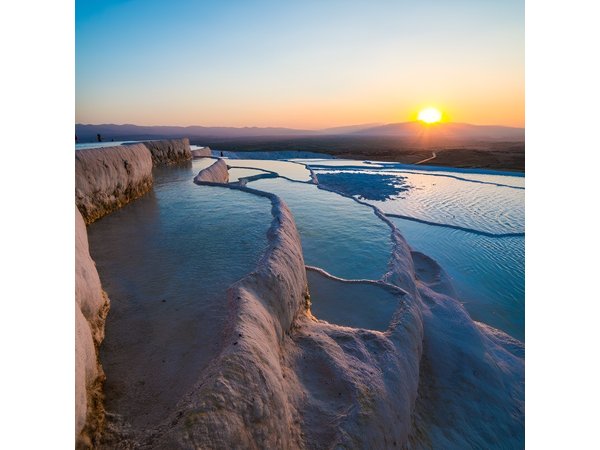 Pamukkale, Cleopatra’s pool, Hieropolis from Antalya with lunch