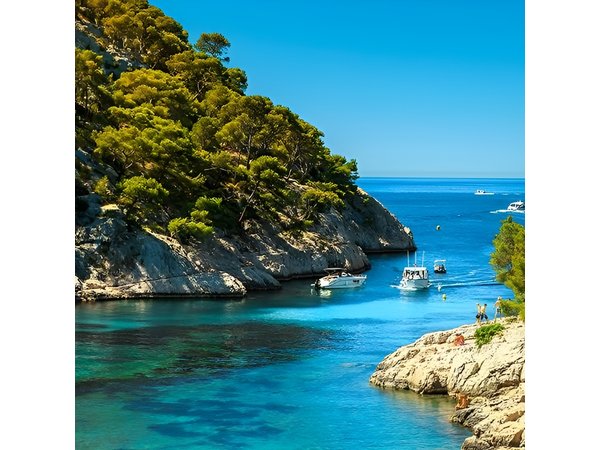 Calanques of Cassis, Aix-en-Provence & Wine Tasting Private Tour