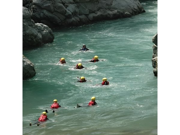 From Taormina or Messina: Body Rafting Alcantara river with Lunch