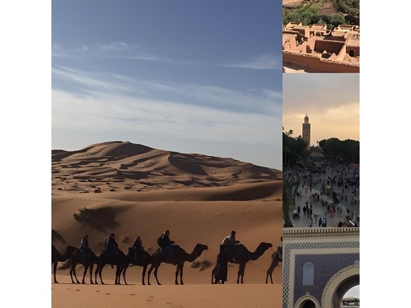5 days Visit to Morocco, tours from Marrakech or Fes to Sahara Desert