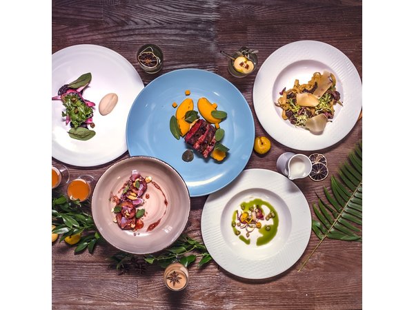 11 course tasting menu with cocktail pairing in Gdańsk