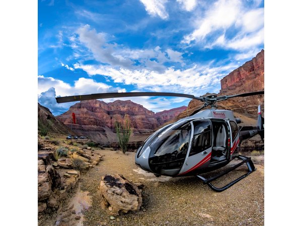 Grand Canyon Deluxe Helicopter Tour with Landing from Las Vegas