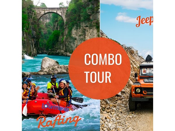 Antalya: Rafting & Jeep Safari Adventure at Köprülü Canyon