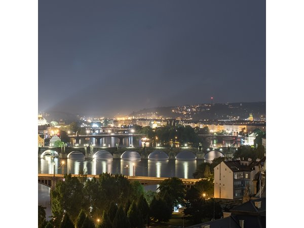 Best views of Prague by night