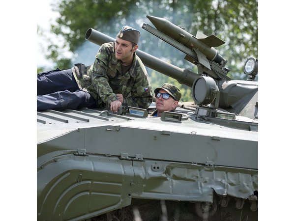 BMP tank driving experience Prague