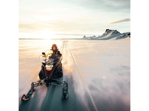 Golden Circle and Glacier Snowmobiling Day Trip from Reykjavik