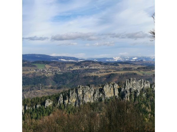 Full-Day Hiking in Bohemian Paradise Malá Skála near Prague