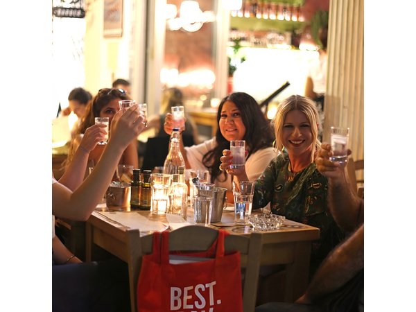 Nightlife Athens Tour inc. rooftops, tastings & 3 drinks