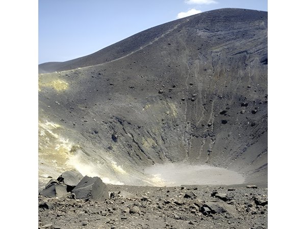 Lipari Stromboli volcano