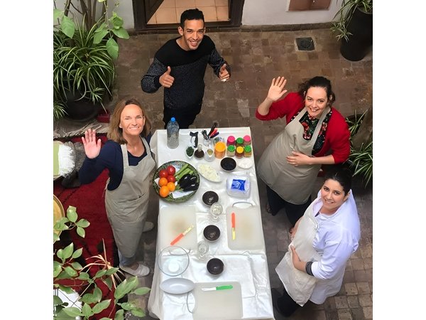 Small-Group Cooking Class Experience in a Marrakech Riad