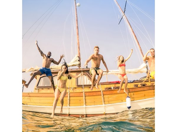 Private Day Trip to the most beautiful beaches of Rhodes on a traditional boat