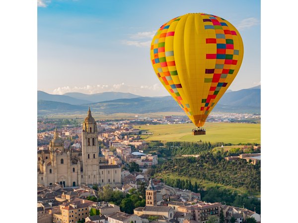 Hot-Air Balloon Ride over Segovia with Optional Transport from Madrid
