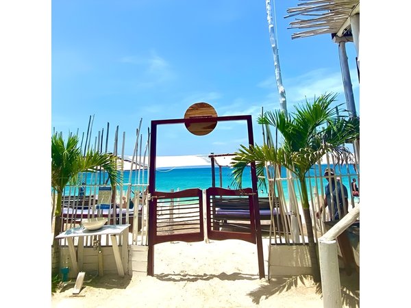 white beach from Cartagena