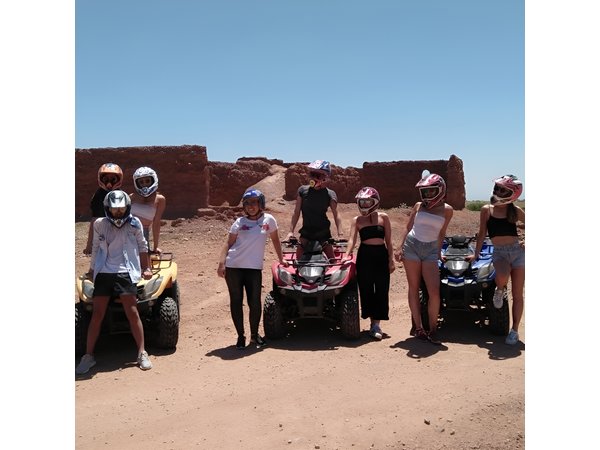 1 Day Quad Marrakech Palmeraie Desert Jbilet
