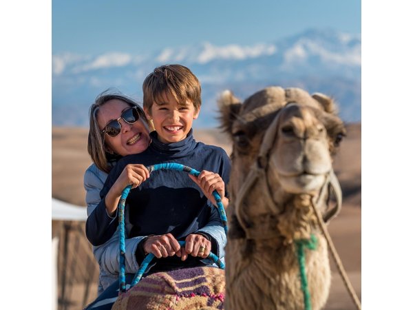 Camel Ride in the Palm Grove of Marrakech