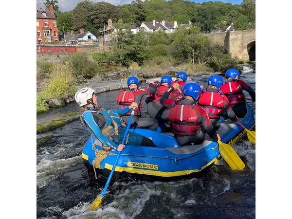 White Water Rafting Experience in River Dee in Llangollen