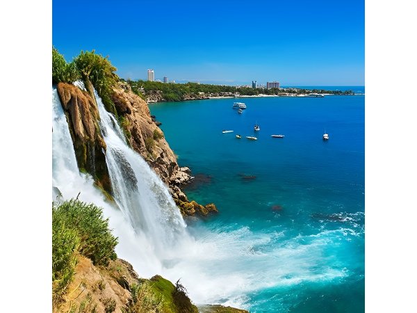 Antalya City Tour with Boat Tour and Waterfalls