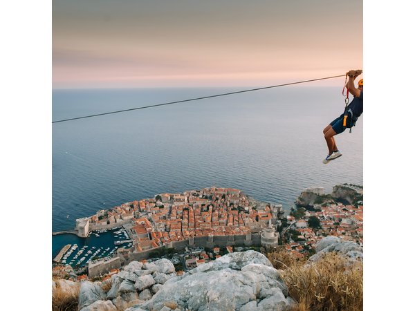 Sunset Zipline Experience in Dubrovnik