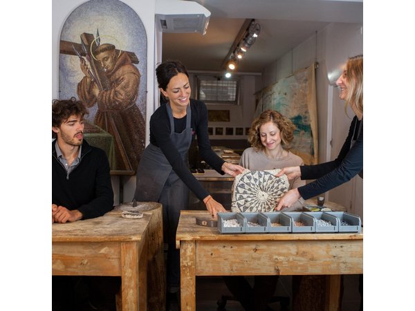 Ancient Mosaic Workshop in Rome
