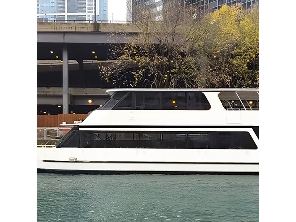 Chicago Skyline Tiki Chic Party Cruise on Lake Michigan