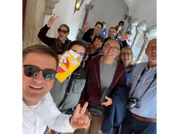 Lisbon to Sintra Pena & Regaleira guided tour in 8pax group