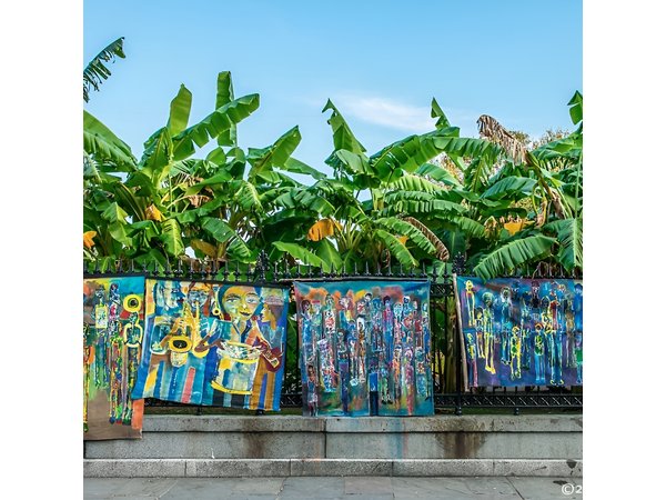 Private Art and Street Art Tour of New Orleans with Lunch
