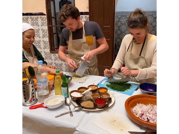 Half-Day Cooking Class with Local Chef Laila in Marrakech