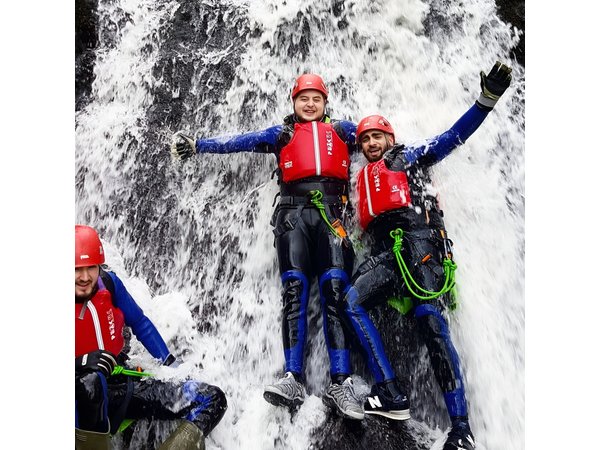 Gorge Scrambling in Snowdonia