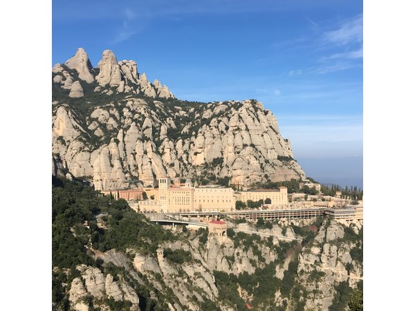 Montserrat Monastery and Mountain Half Day Hiking from Barcelona