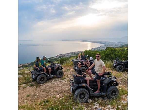 Quad Biking Off Road Tour starting 10 minutes drive from Split