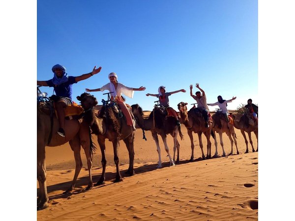 Private 2-days Desert tour from Marrakech to Mhamid Dunes Camel