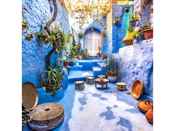 Full day Private Tour to Chefchaouen & Akchour's Waterfalls (From Tangier)