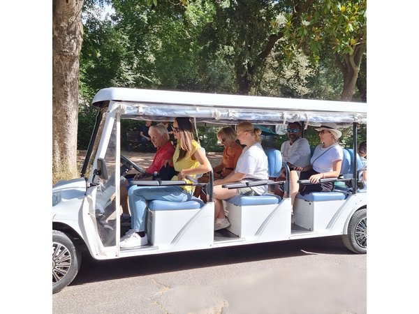 Rome Golf Cart Tour from Villa Borghese Gardens