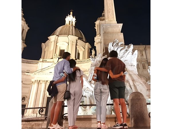 Rome Night Walking Tour of Pantheon Trevi Fountain Navona & more