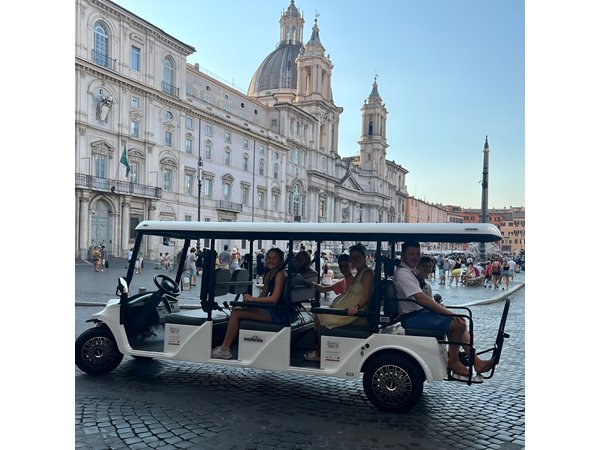 Exclusive Private Golf Cart Tour of Rome