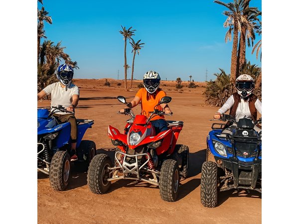 Excursion en Quad au Désert de la Palmeraie de Marrakech