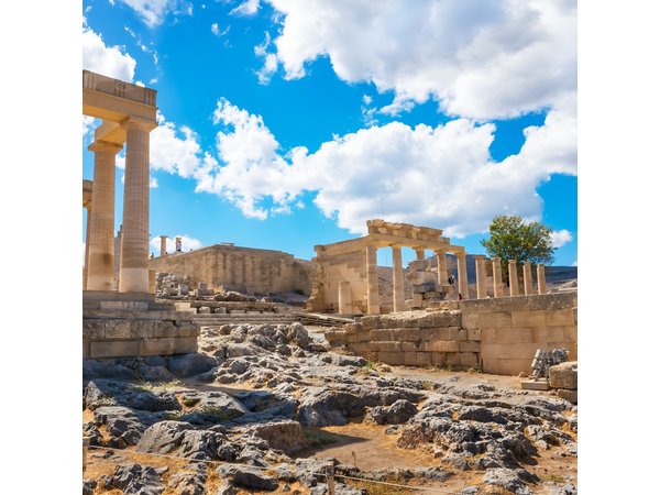 Rhodes: Ancient Lindos Acropolis Admission Ticket