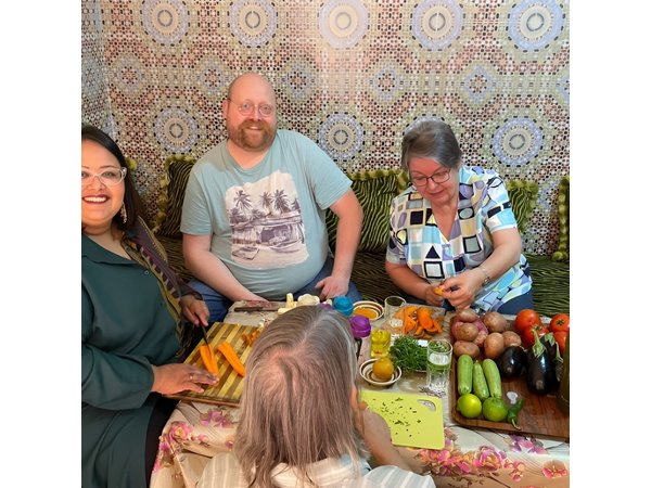 Cooking Class in Marrakech with Fatiha and Samira